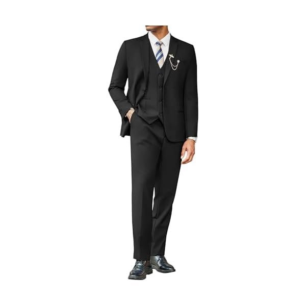 Classic Two-Button Three-Piece Suit