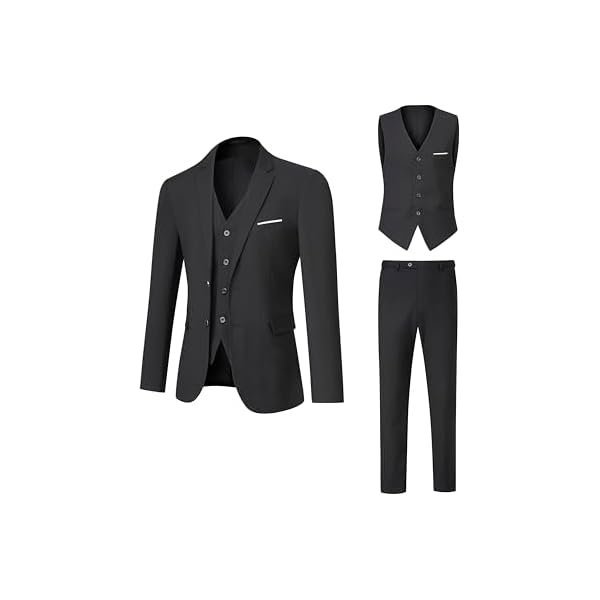 Two-Button Three-Piece Suit