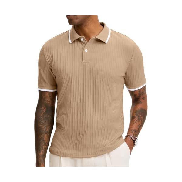 Textured Knit Polo