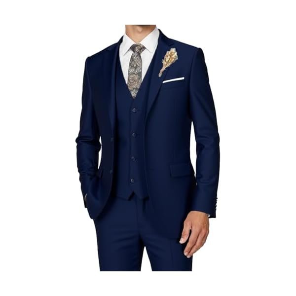 Classic Two-Button Three-Piece Tuxedo
