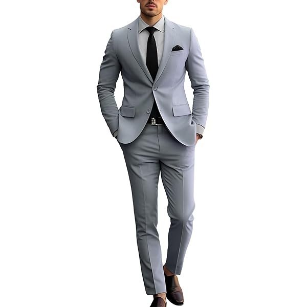 Classic Two-Button Two-Piece Suit