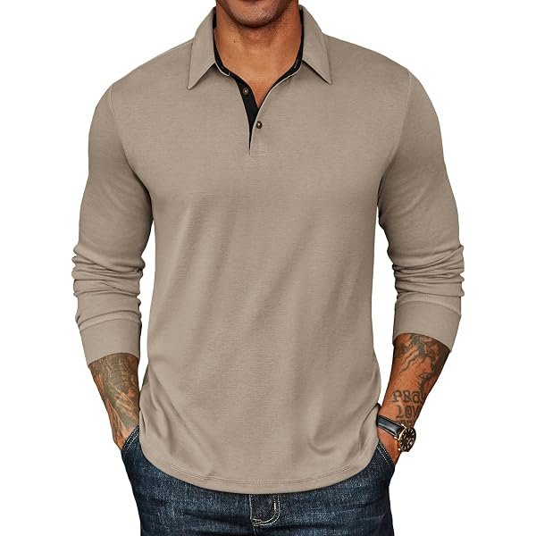 Classic Long-Sleeve Polo