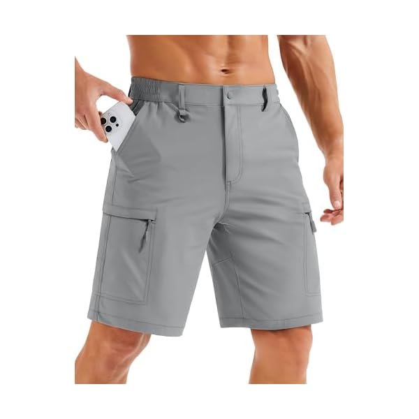 Quick-Dry Cargo Shorts