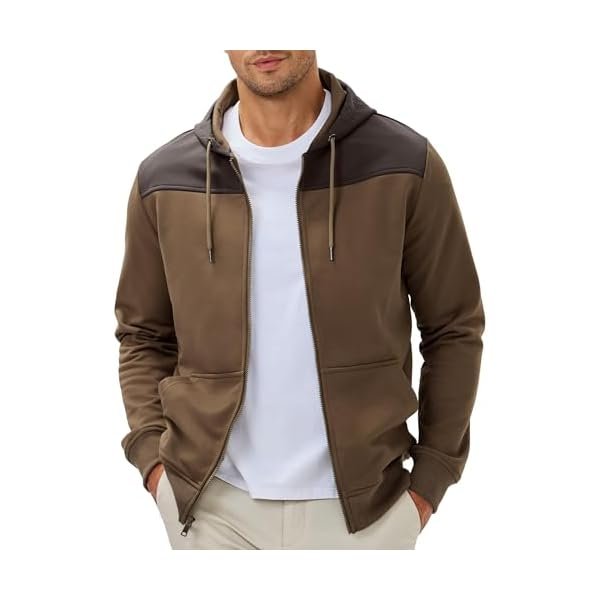 Colorblock Zip Hoodie