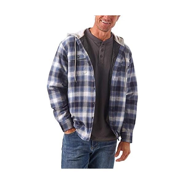 Quilted Flannel Shirt Jacket