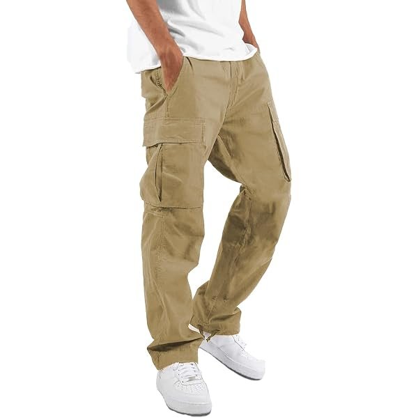 Drawstring Cargo Joggers