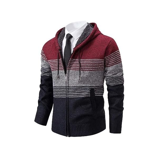 Hooded Knit Cardigan