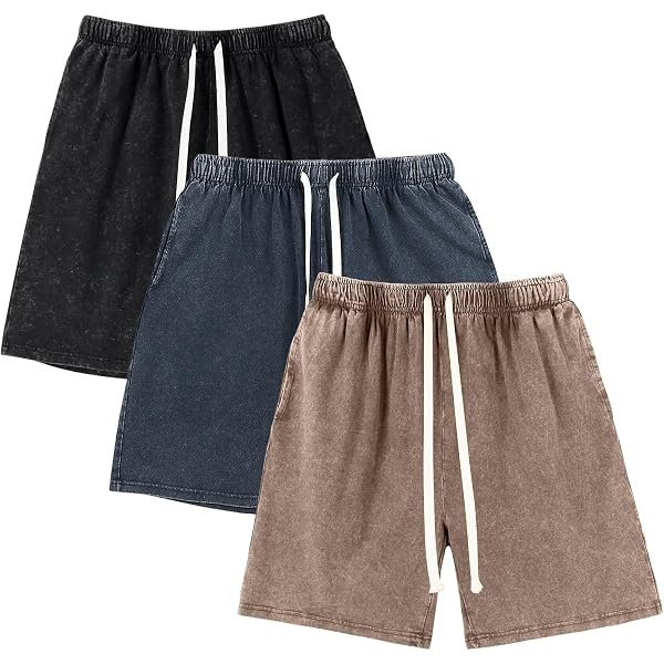 Vintage-Wash Sweat Shorts
