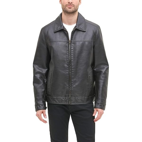 Classic Faux Leather Jacket